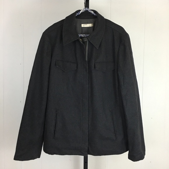 J. Crew Other - J. Crew Wool Blend Zip Up Jacket